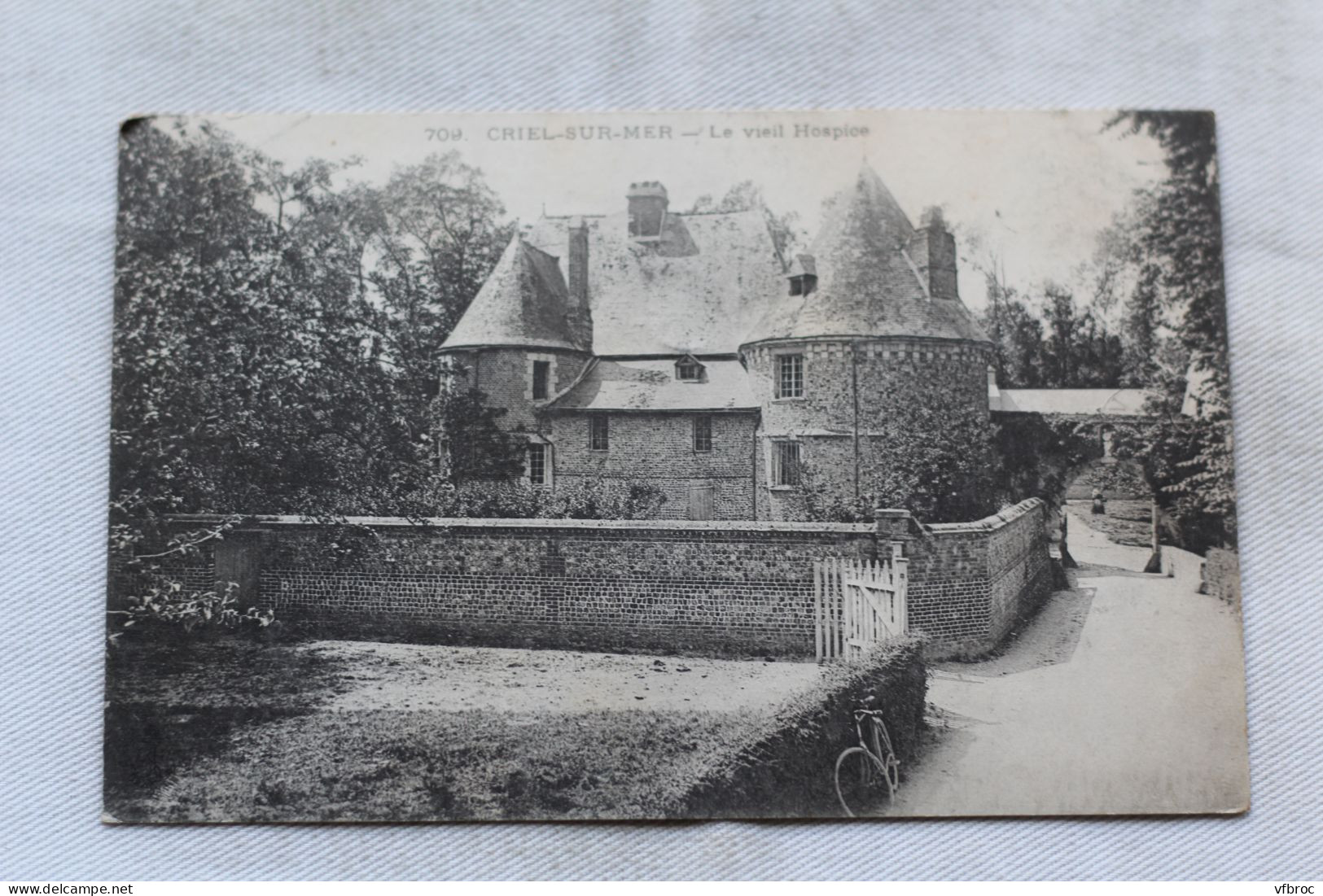 Criel sur mer, le vieil hospice, Seine Maritime 76