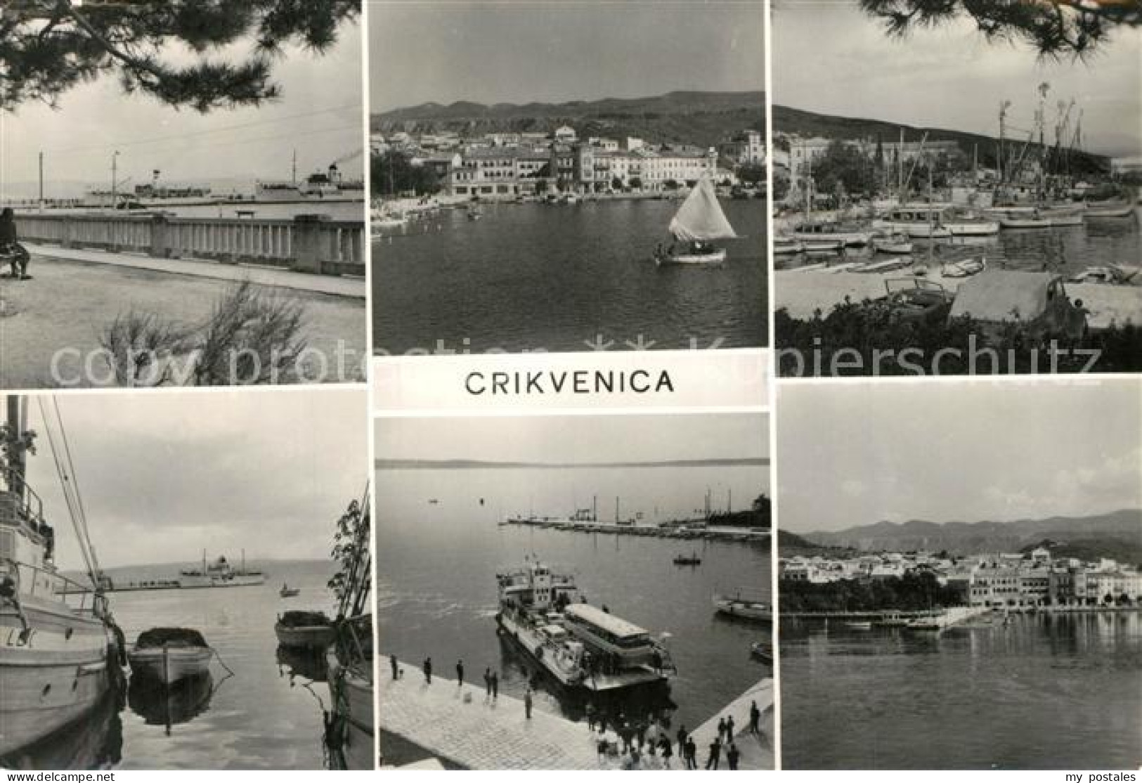 Crikvenica Kroatien Hafen