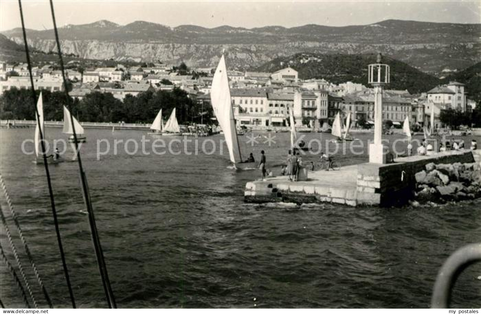Crikvenica Kroatien Hafen