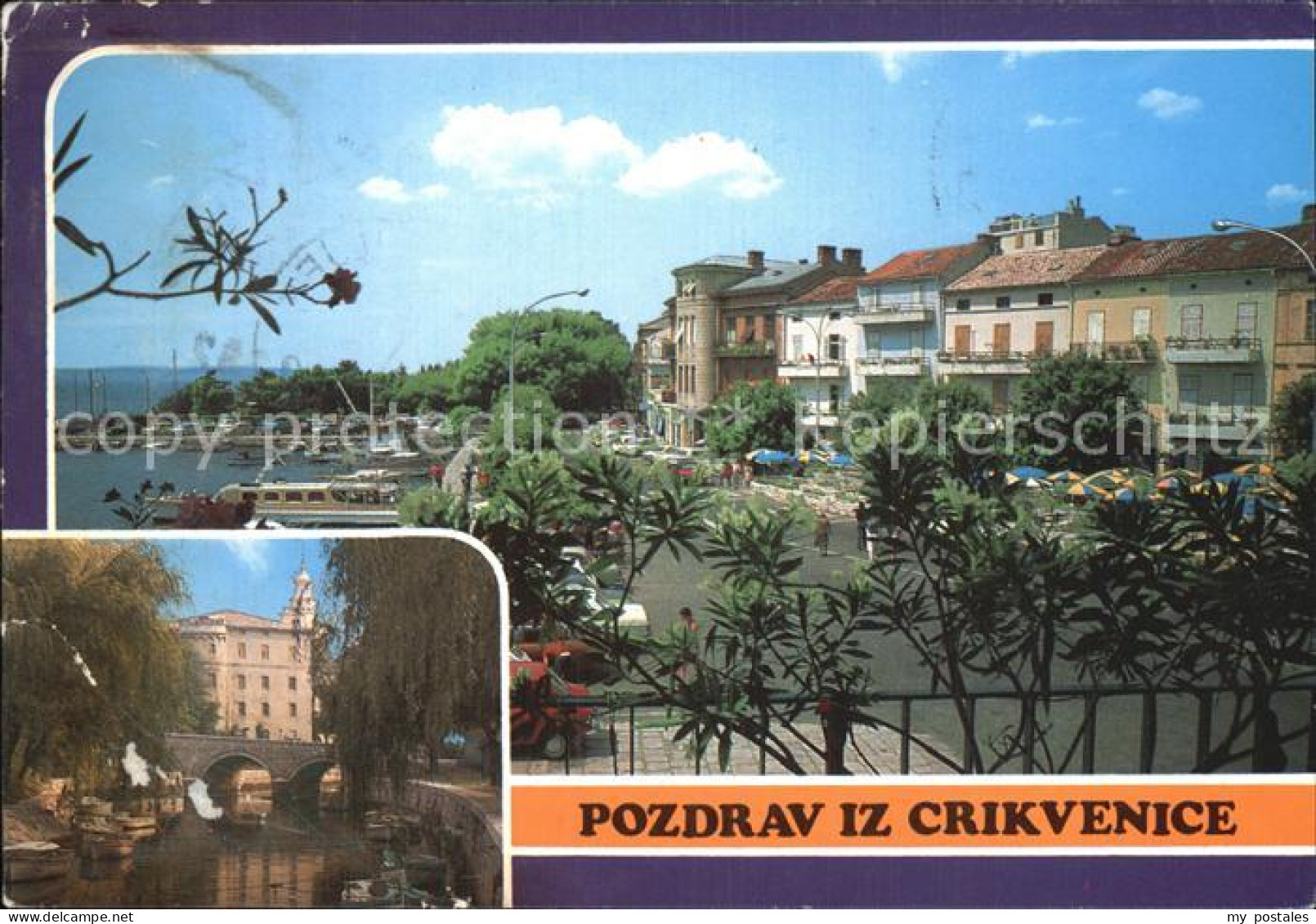 Crikvenica Kroatien Stadtansicht