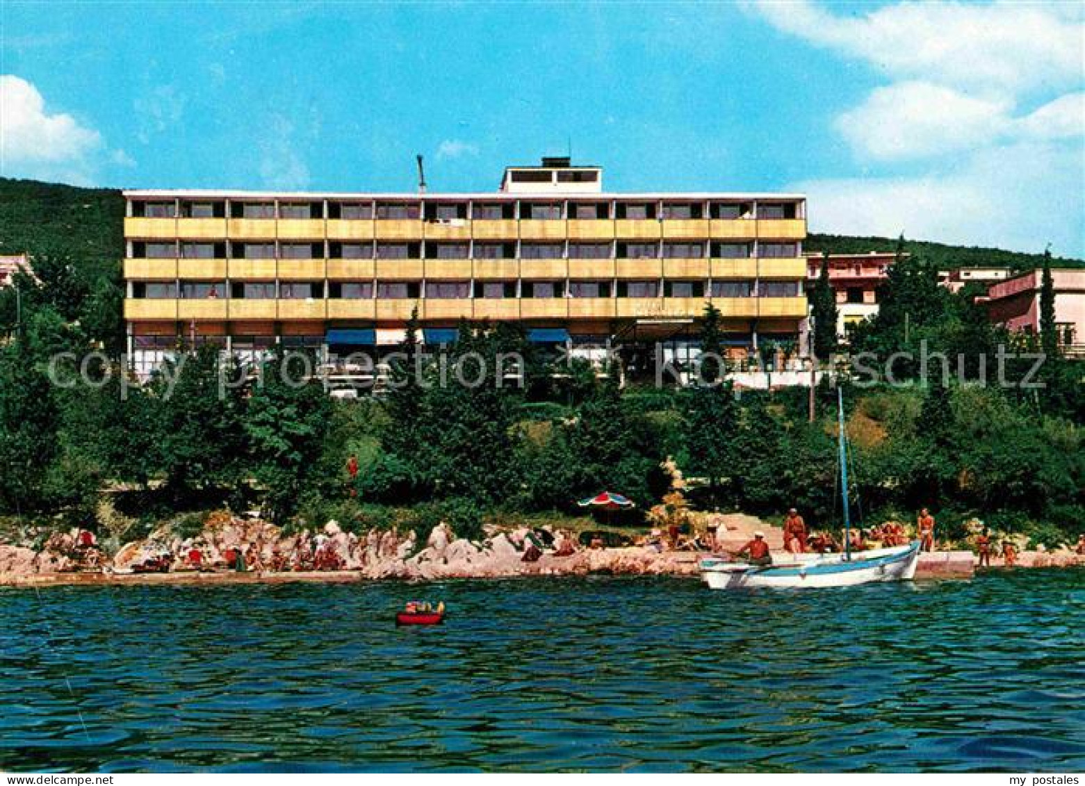 Crikvenica Kroatien Strandpartie