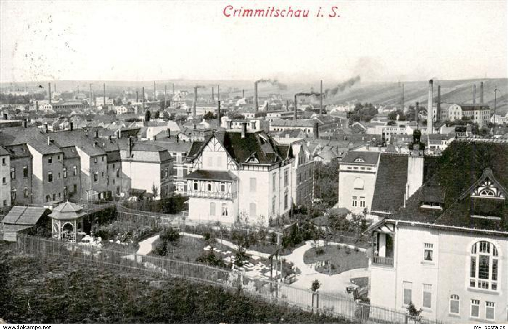 Crimmitschau Sachsen Ortsansicht