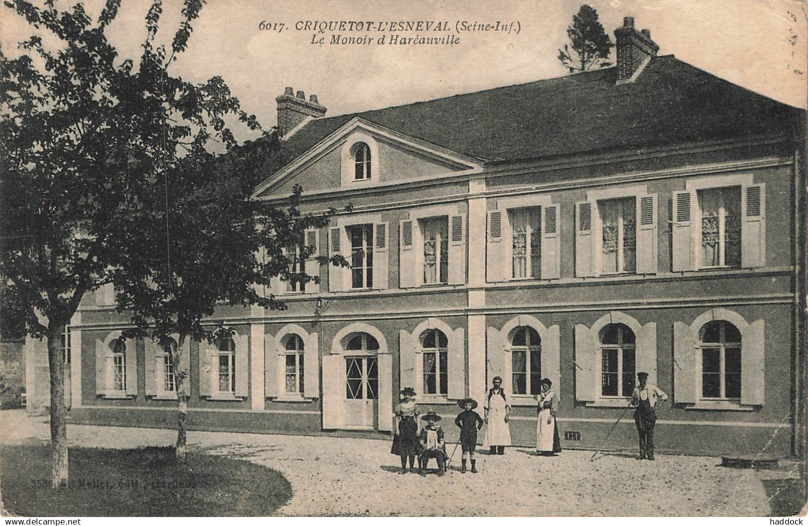 CRIQUETOT L'ESNEVAL : LE MANOIR D'HAREAUVILLE