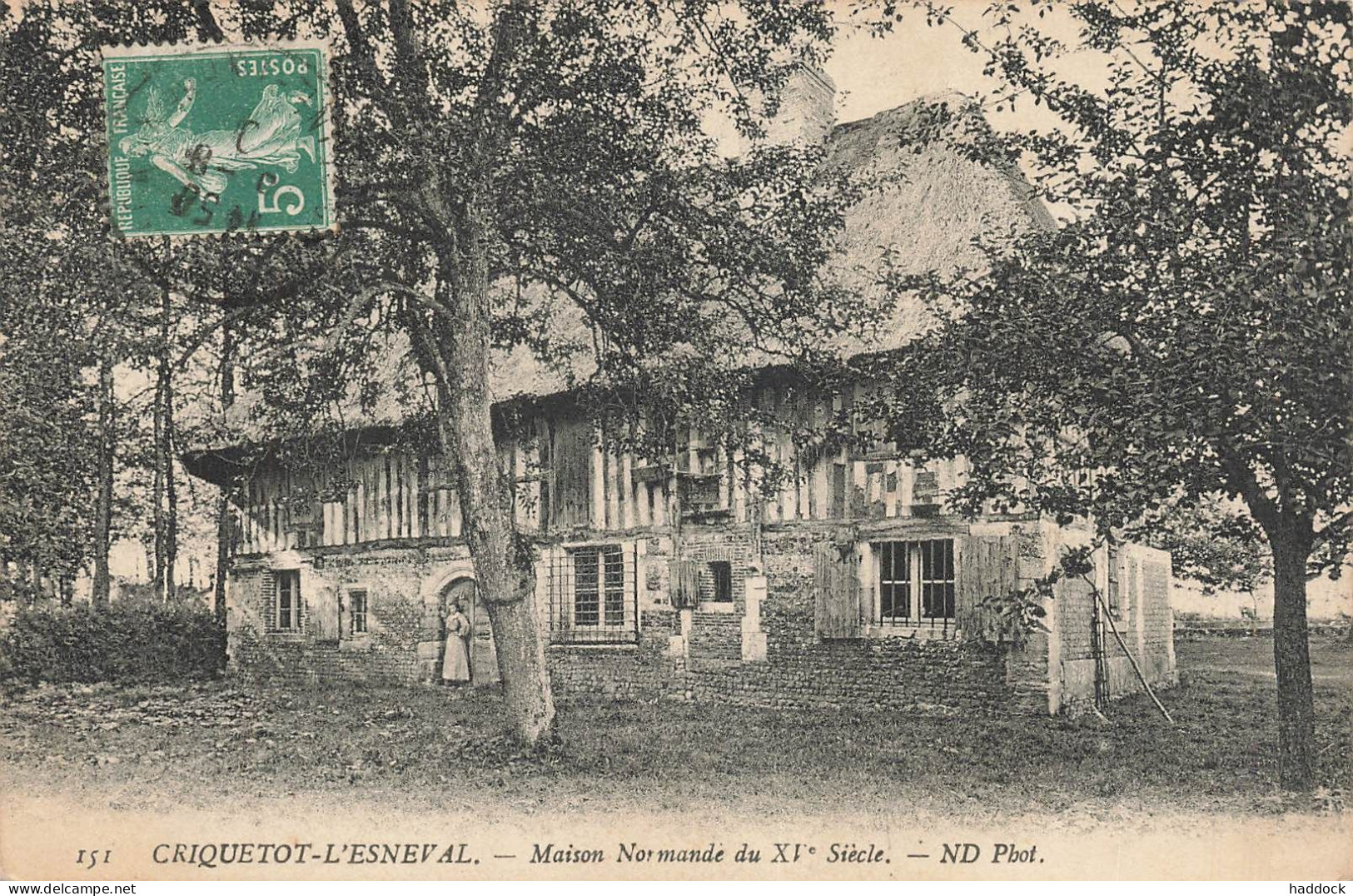 CRIQUETOT - L'ESNEVAL - MAISON NORMANDE