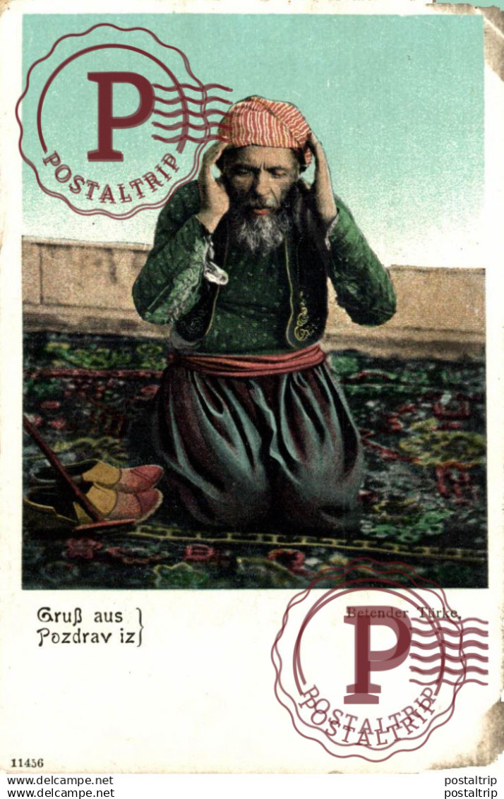 CROACIA. CROACIE. GRUSS AUS POZDRAV IZ. BETENDER TURKE.