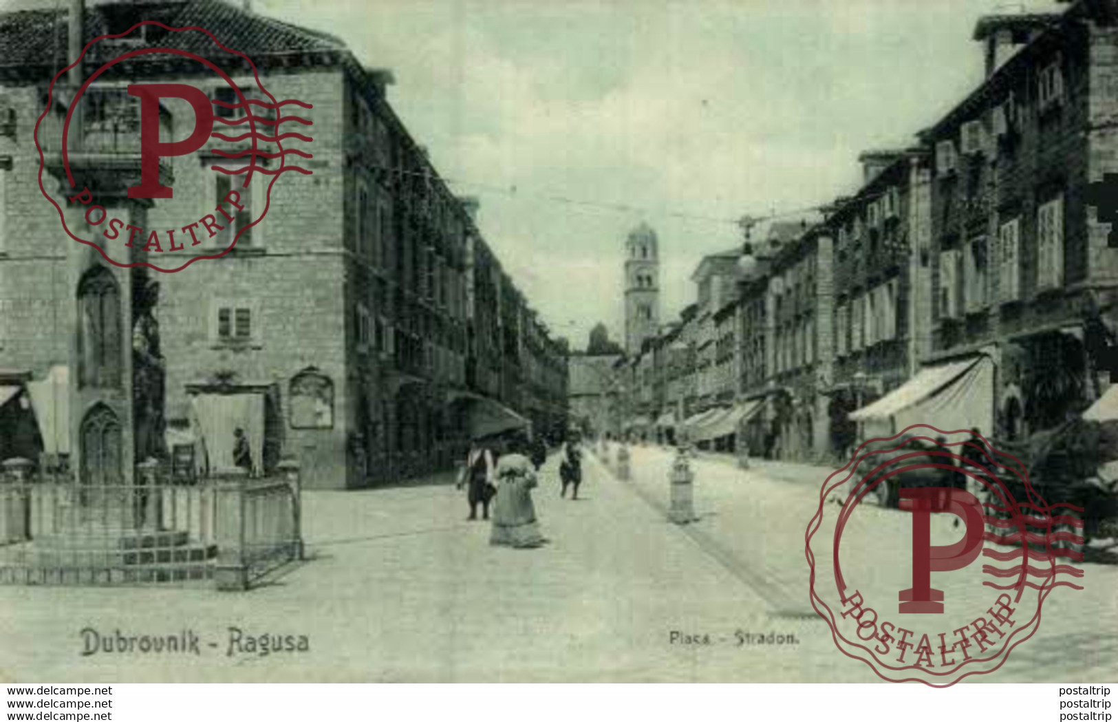 CROACIA // CROATIE. DUBROVNIK - RAGUSA. PLACA STRADON