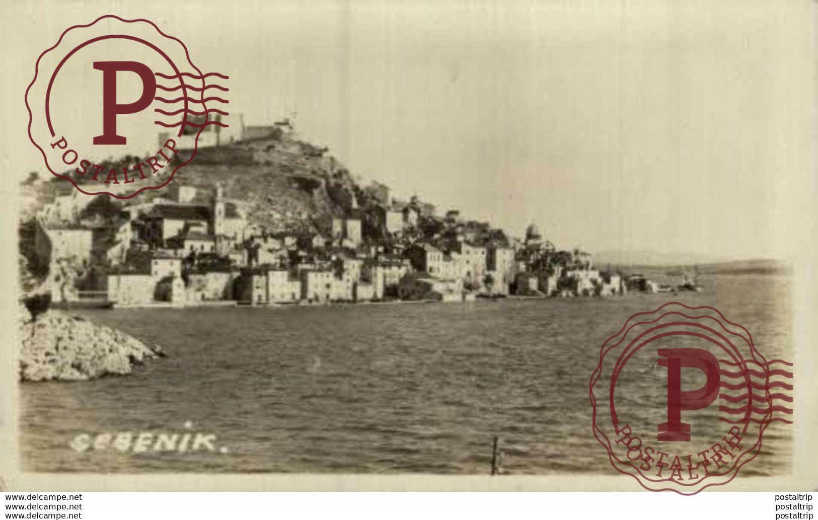 CROACIA // CROATIE. SEBENIK. REAL PHOTO