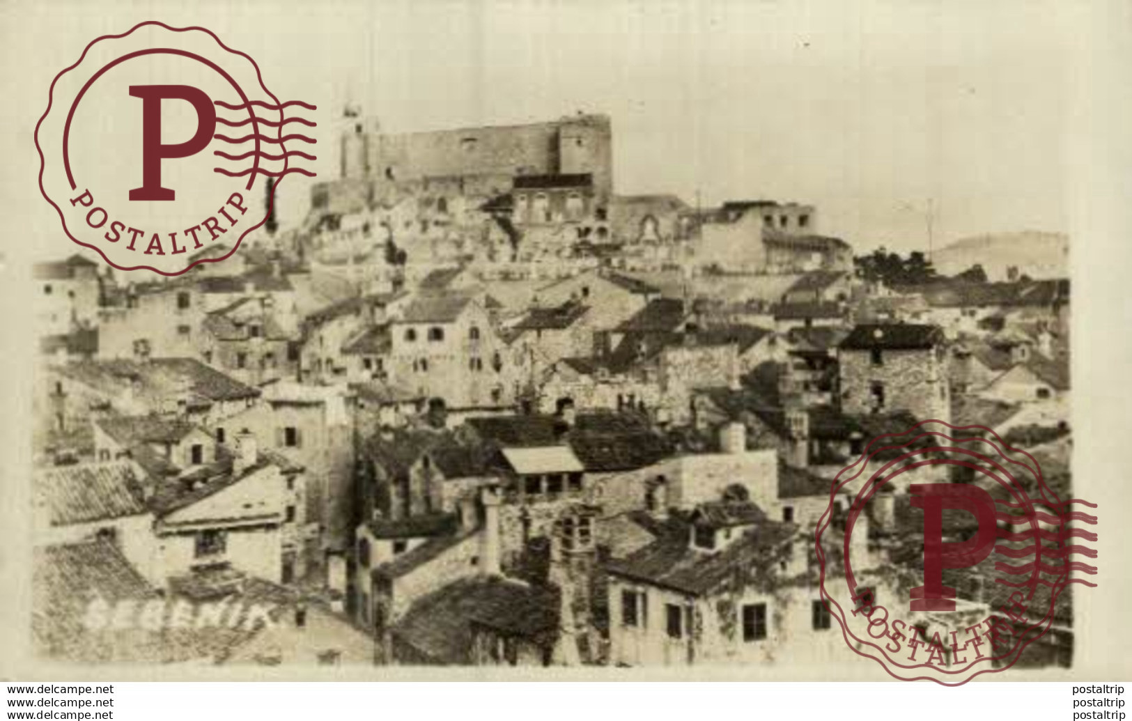 CROACIA // CROATIE. SEBENIK. REAL PHOTO