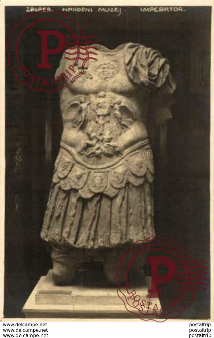 CROACIA // CROATIE. Zagreb Narodni muzej. REAL PHOTO