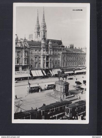 Kroatien Croatia AK Zagreb 1941