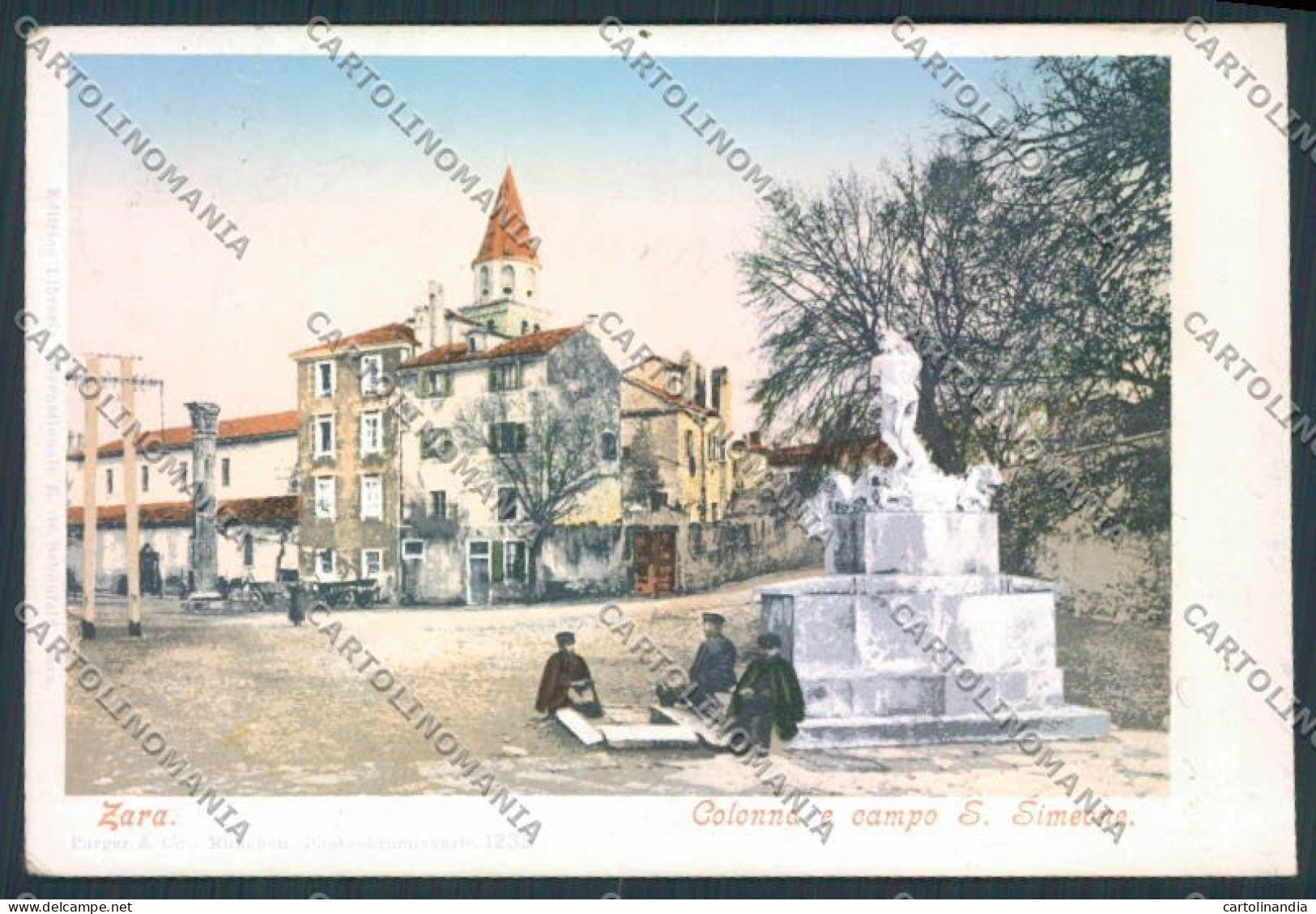 Croatia Croazia Zara cartolina RB2693