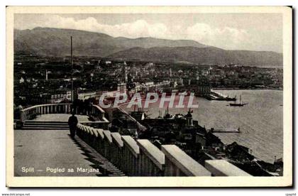 CPA Croatie Croattia Split Pogled sa Marjana