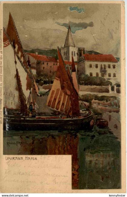 Lovrana - Hafen