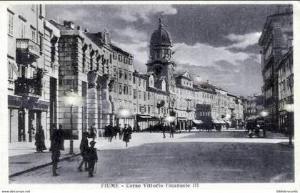 CROATIE - FIUME (SLOBODNA) CORSO VITTORIO EMANUELE III