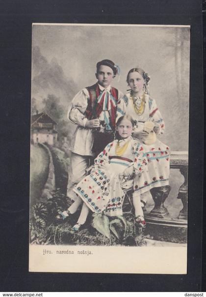 Kroatien AK Trachten (4)