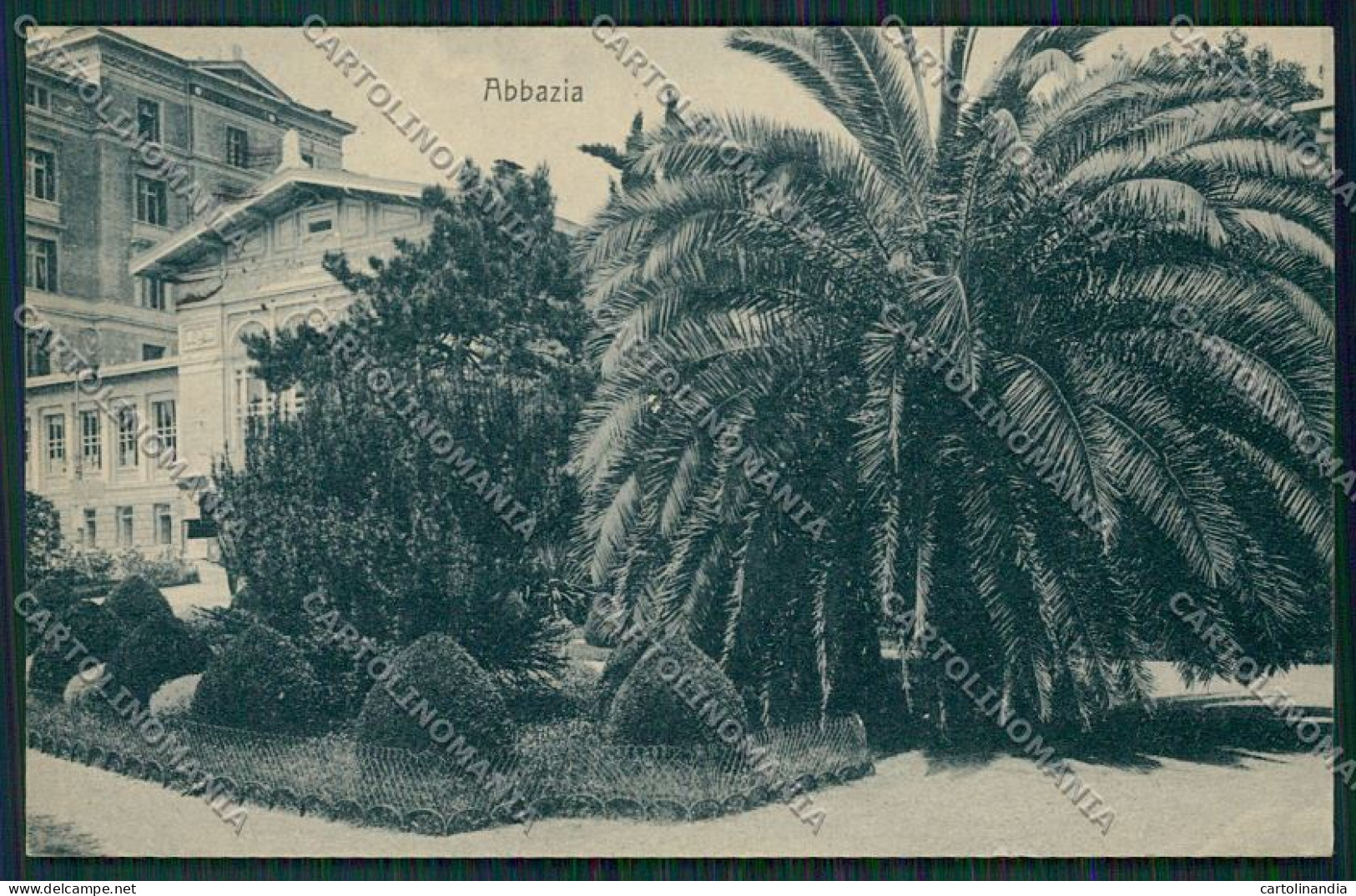 Croazia Abbazia cartolina ZC1009