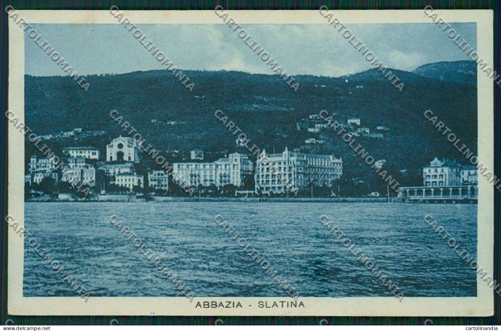 Croazia Abbazia cartolina ZC1079