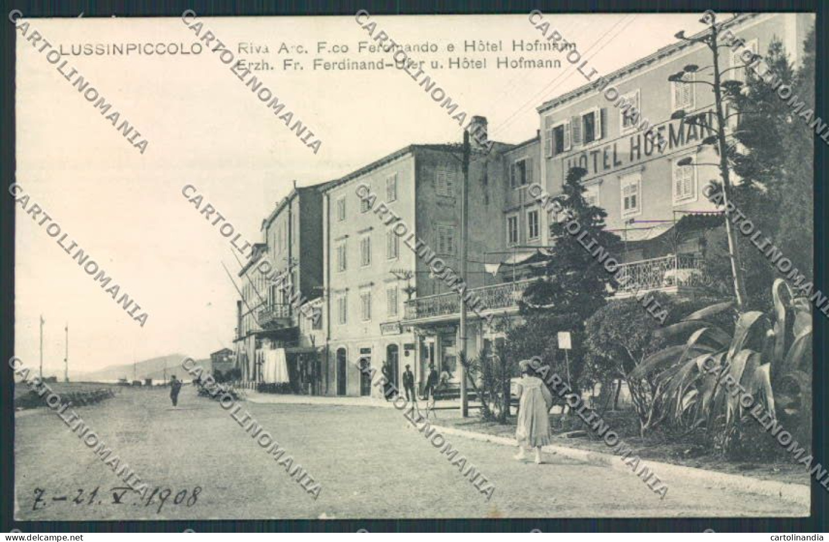 Croazia Croatia Lussinpiccolo cartolina RB1973