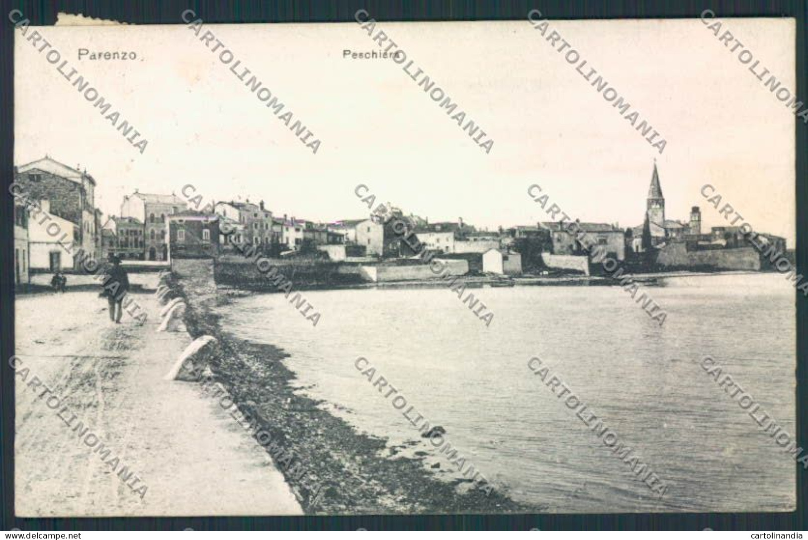 Croazia Croatia Parenzo cartolina RB4122