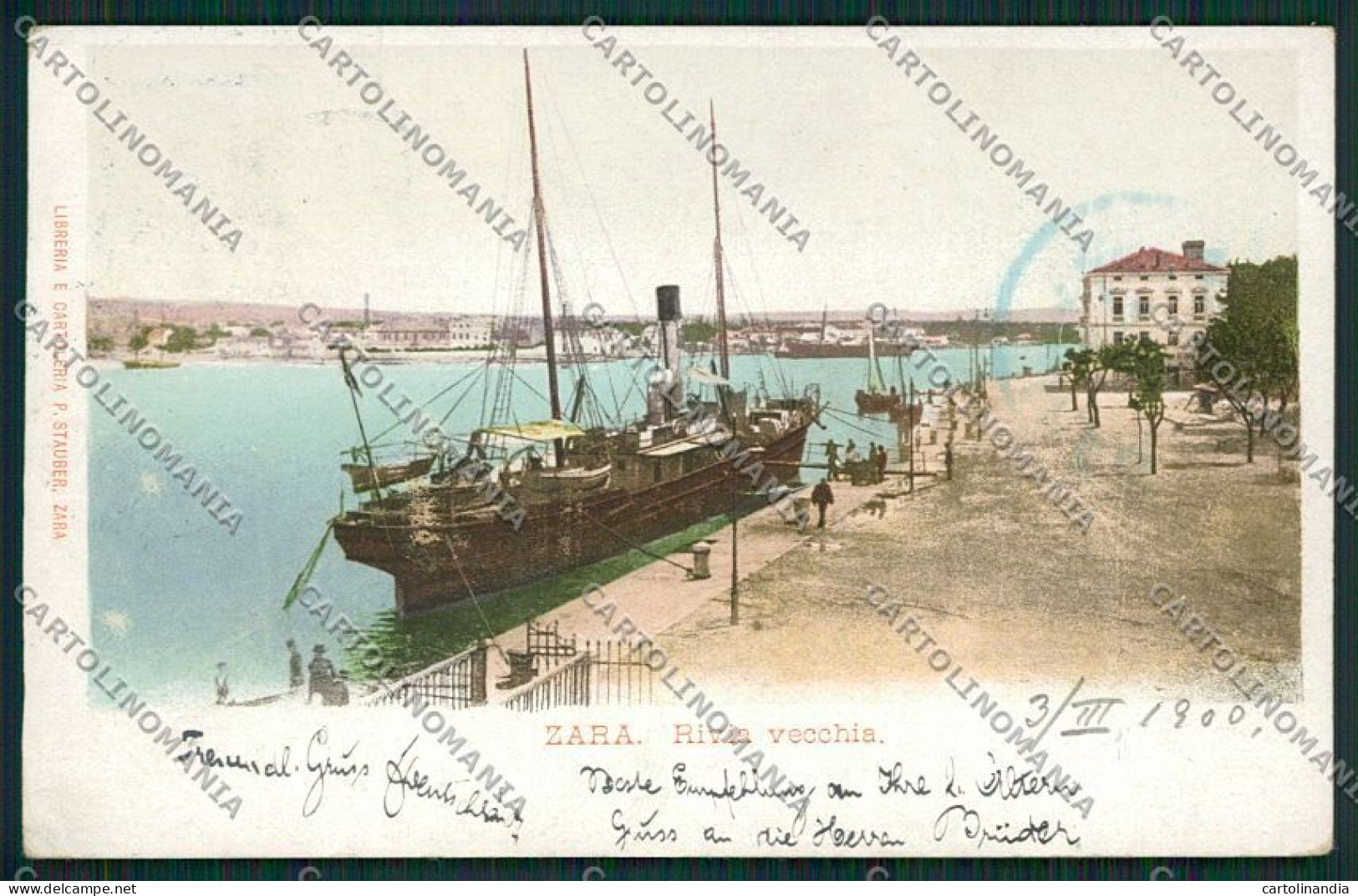 Croazia Croatia Zara cartolina RB5339