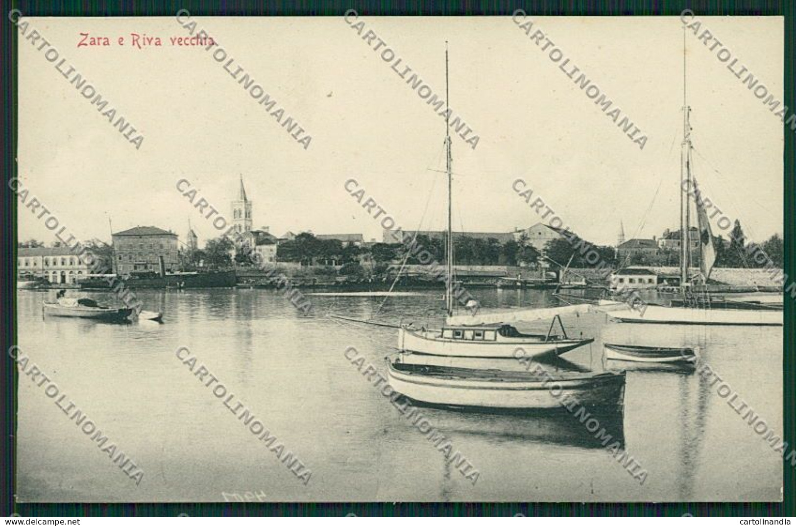 Croazia Croatia Zara cartolina RB5353