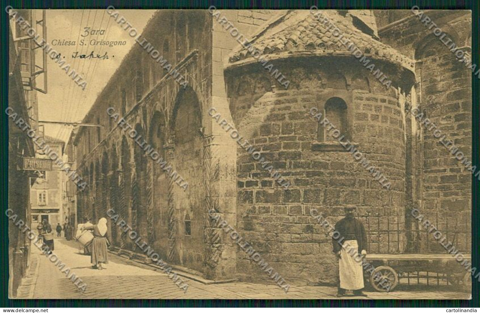 Croazia Croatia Zara cartolina RB5362