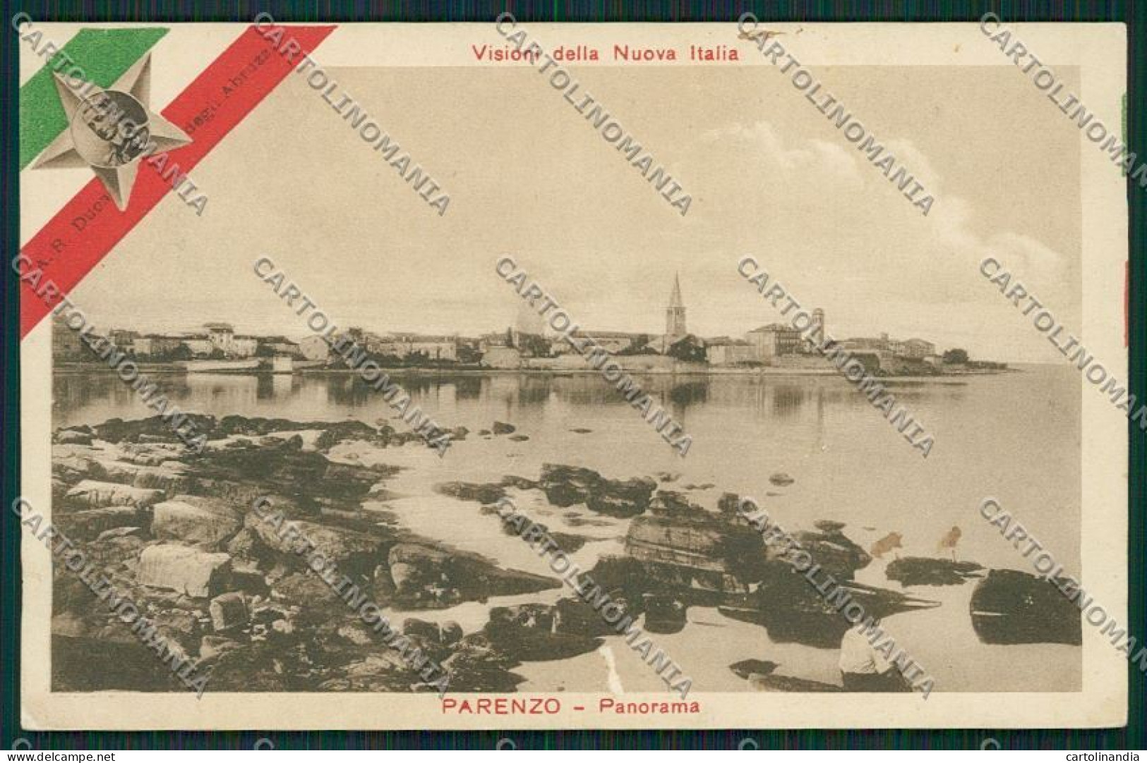 Croazia Parenzo cartolina ZC1341