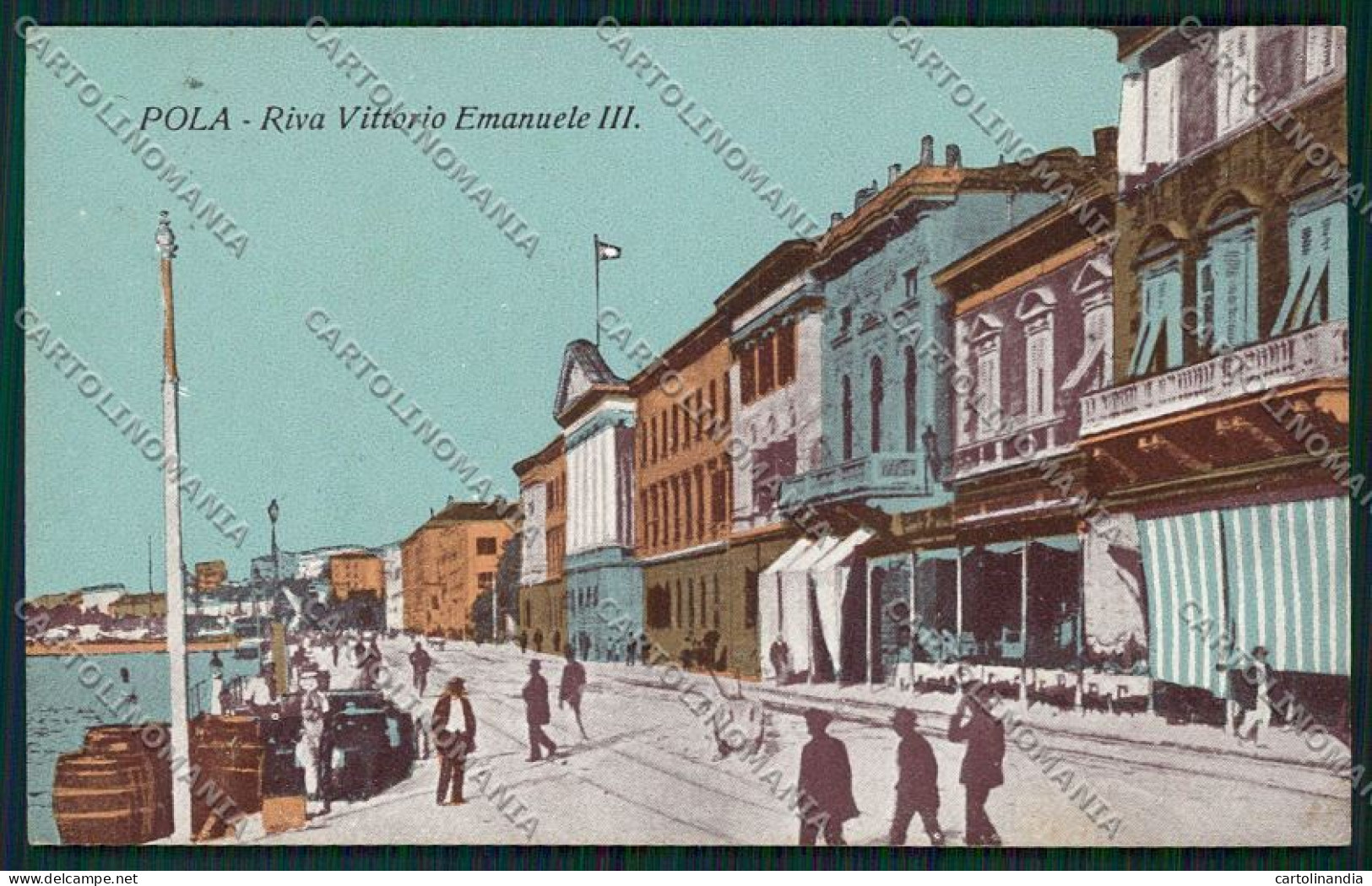 Croazia Pola cartolina QK4588