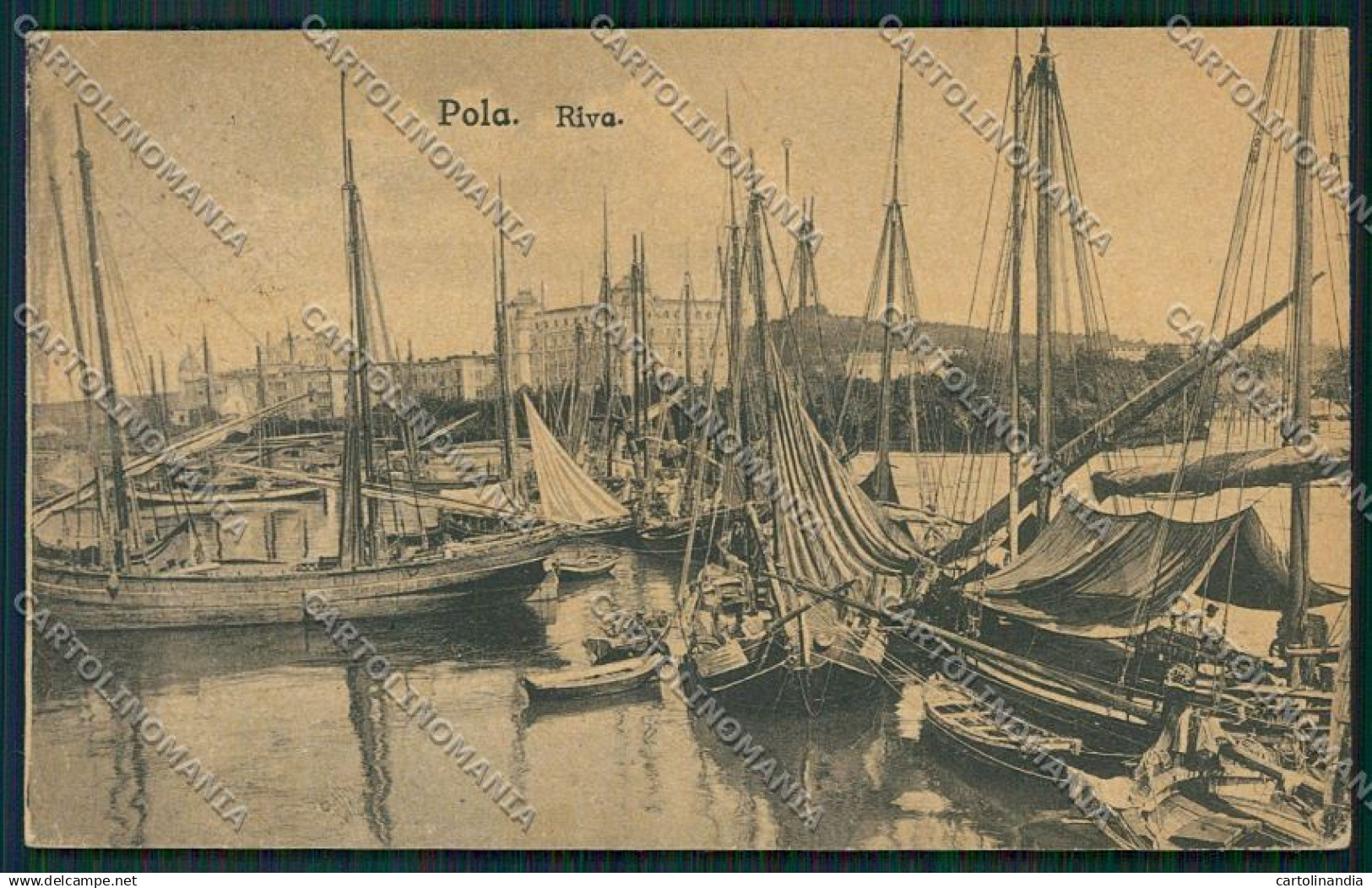 Croazia Pola cartolina ZC1150