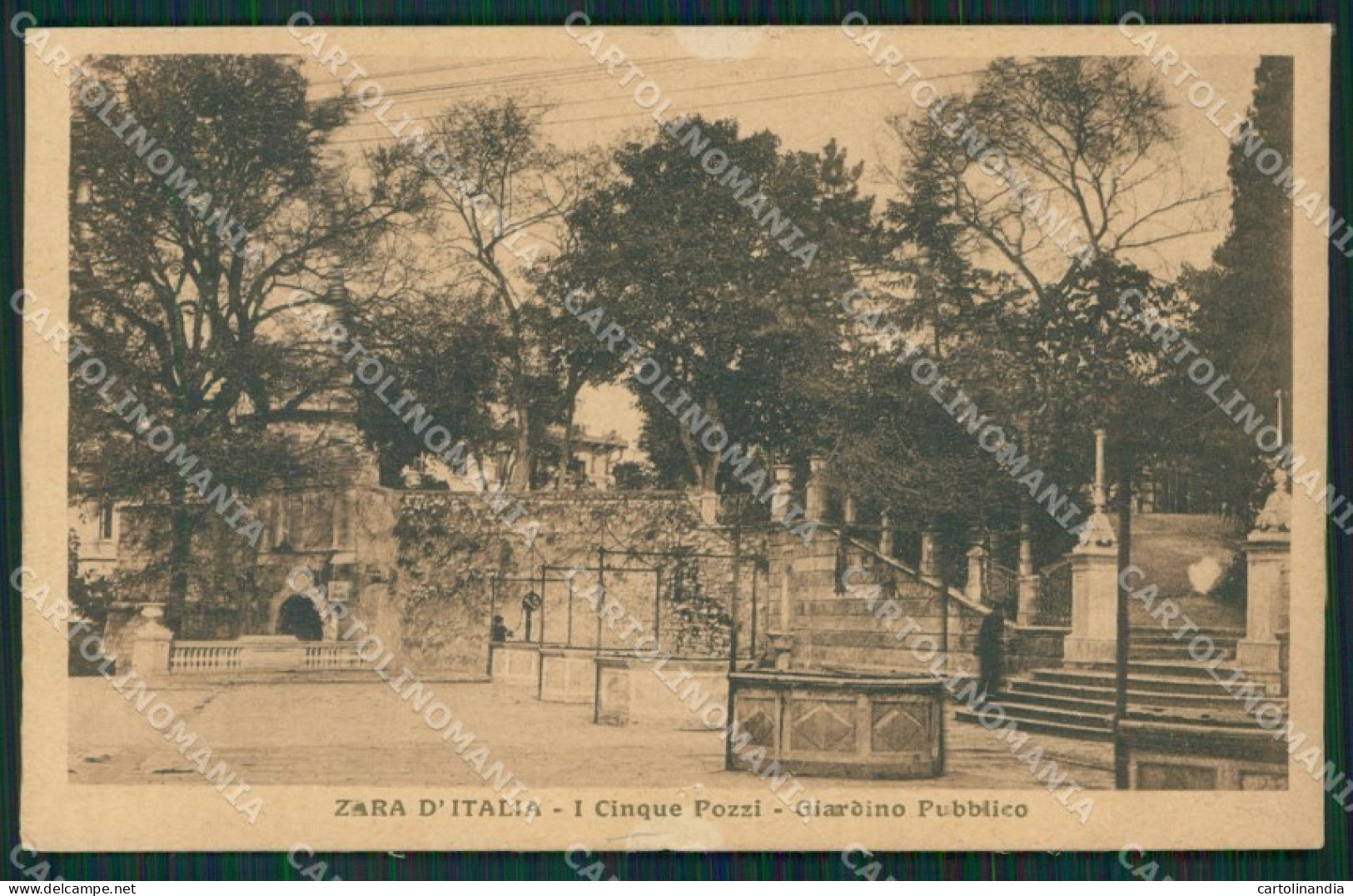 Croazia Zara d'Italia cartolina KV3628