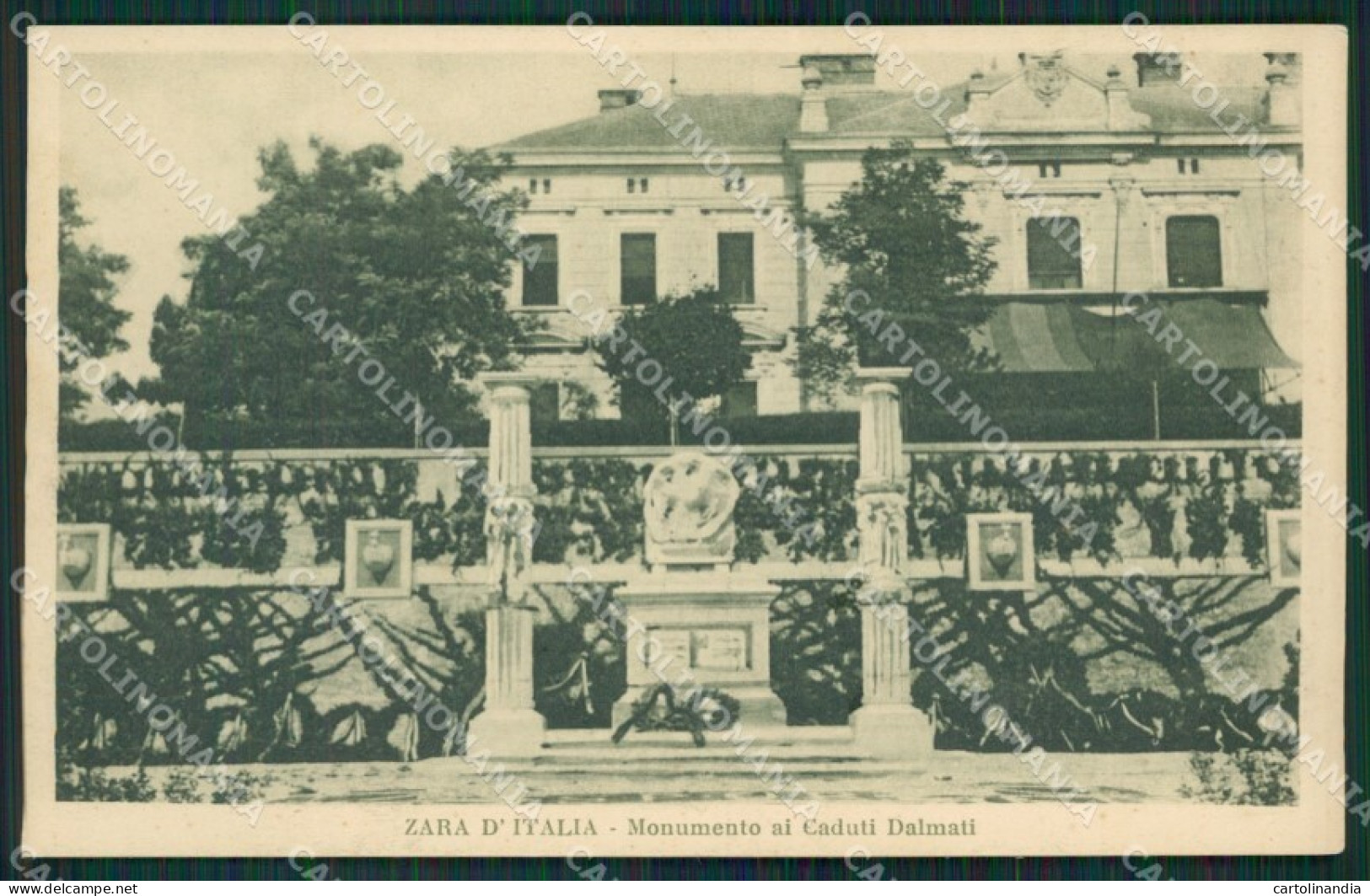 Croazia Zara d'Italia cartolina KV3629