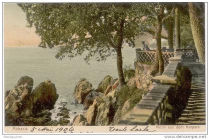 CPA CROATIE - ABBAZIA - MOTIV AUS DEM KURPAK