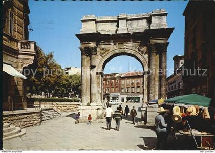 Pola Pula Croatia Arc de Triomphe Triumphbogen