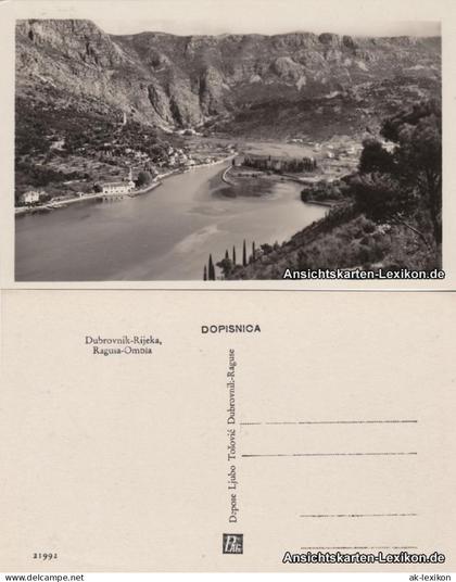 Postcard Ragusa Dubrovnik Blick auf... Ragusa 1933