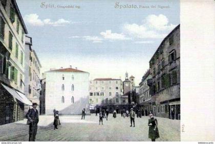 Prethodnica razglednica - CROATIE - SPLIT - GOSPODSKI TRG.