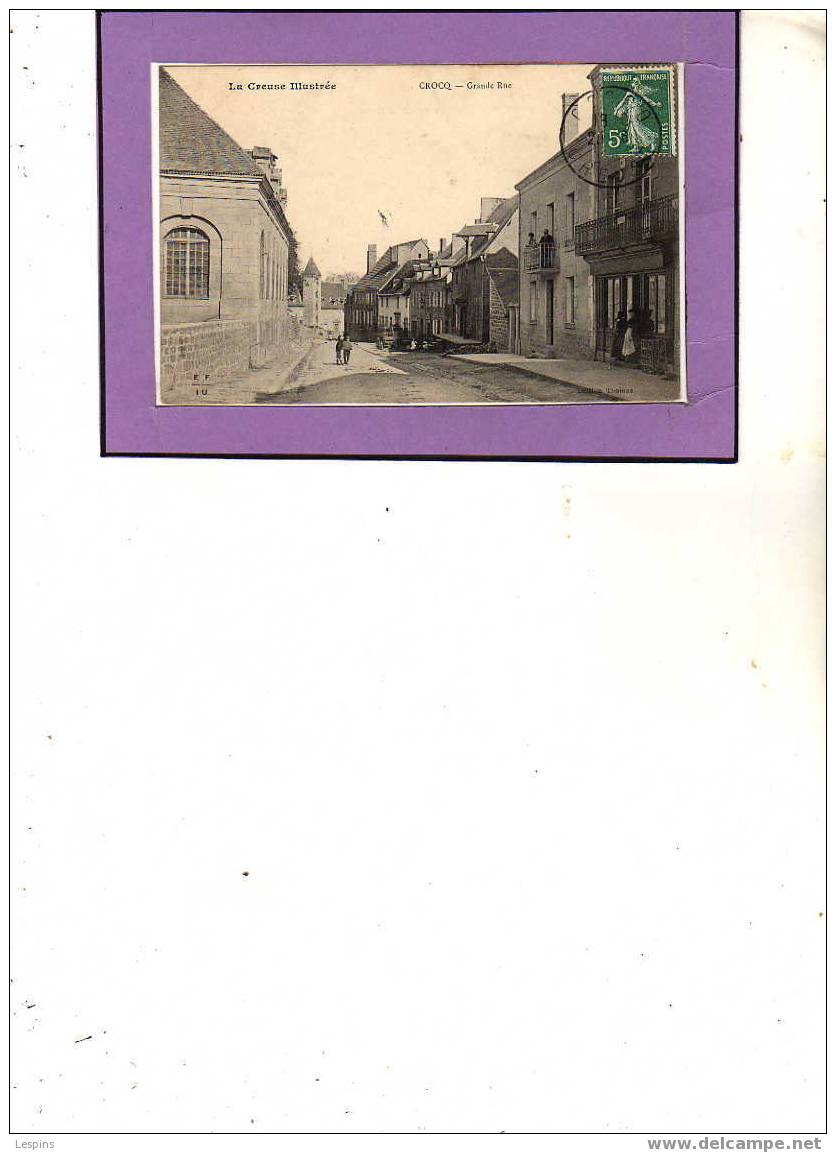 Crocq -- Grande rue