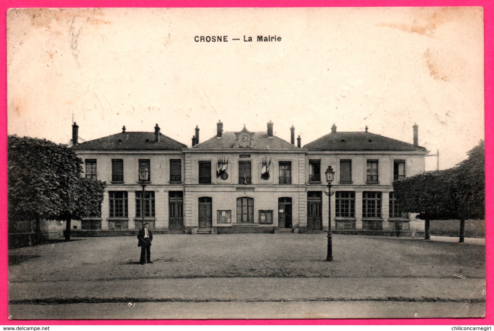 Crosne - Crosnes - La Mairie - Animée - 1924