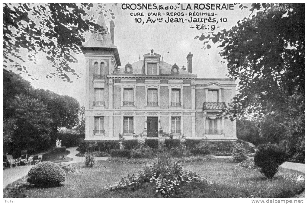 CROSNES CROSNE LA ROSERAIE  CURE D AIR REPOS REGIMES
