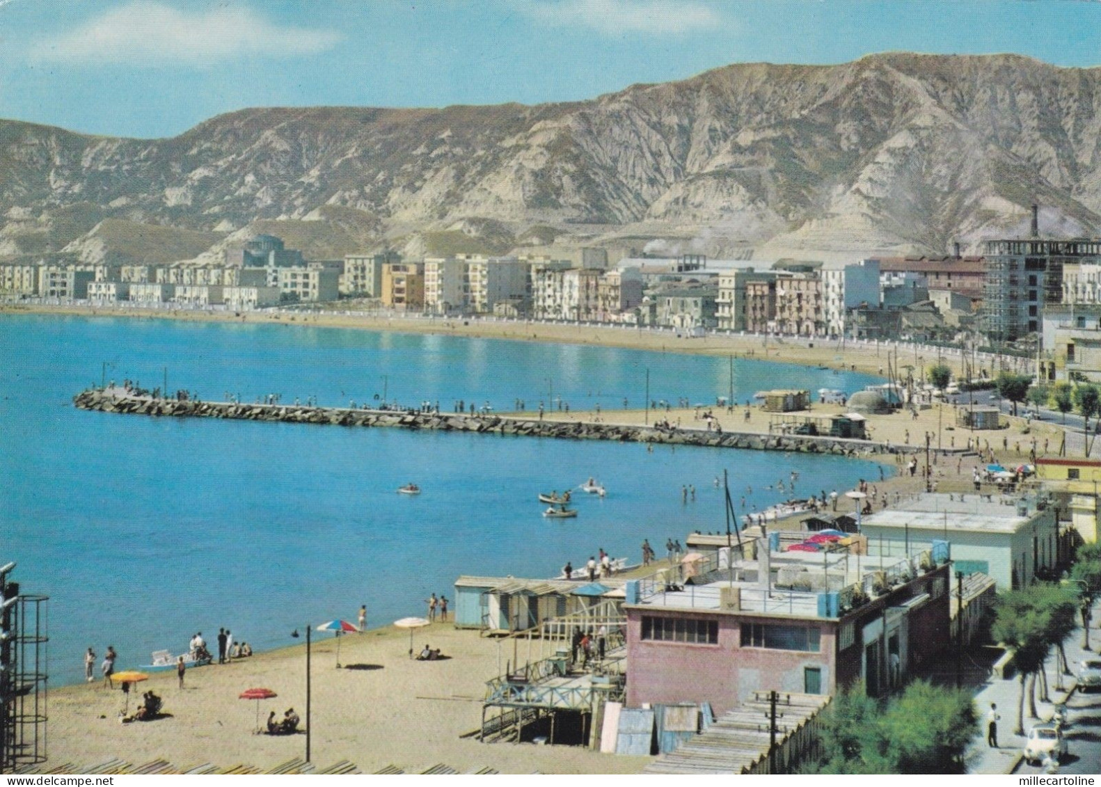 CROTONE: Veduta panoramica e il Lido  1965