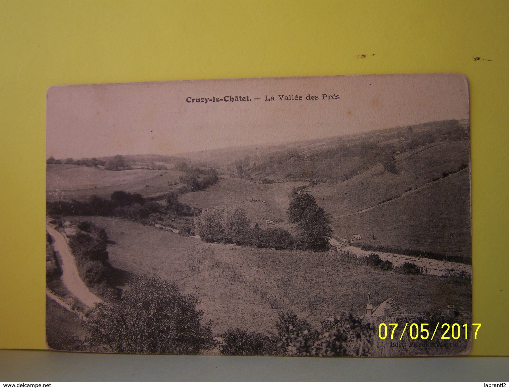 CRUZY-LE-CHATEL (YONNE) LA VALLEE DES PRES.