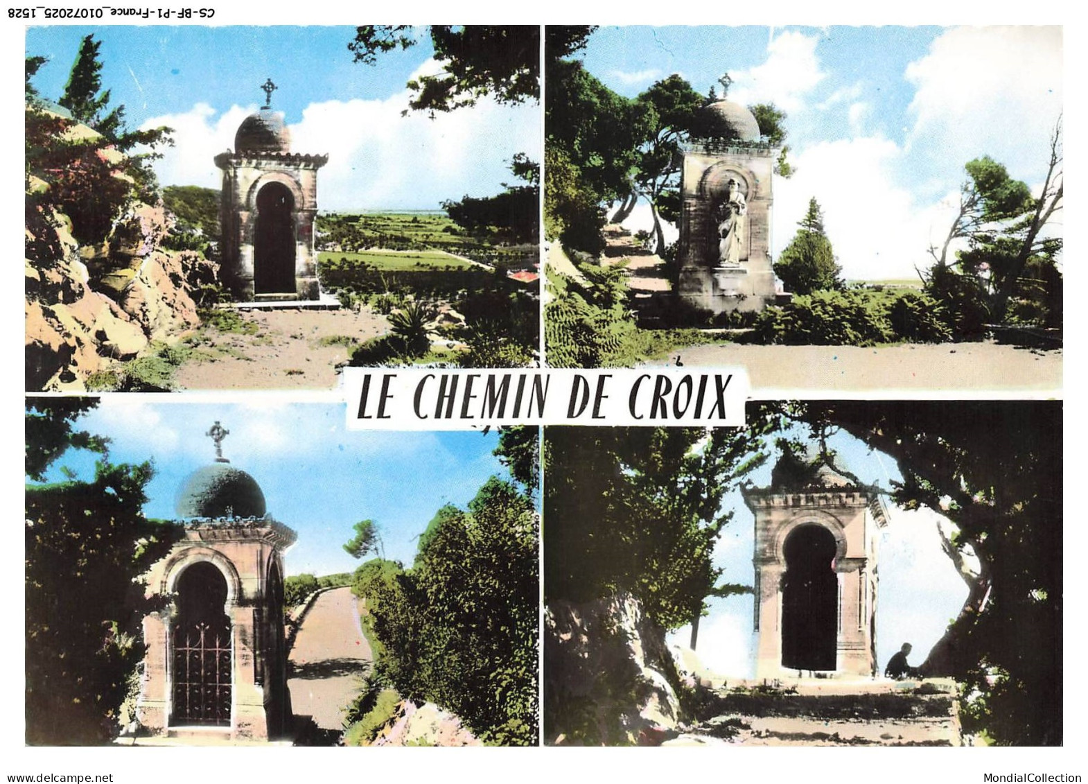 CS-BFP1-0765-30 - ROCHEFORT-DU-GARD - Le chemin de croix