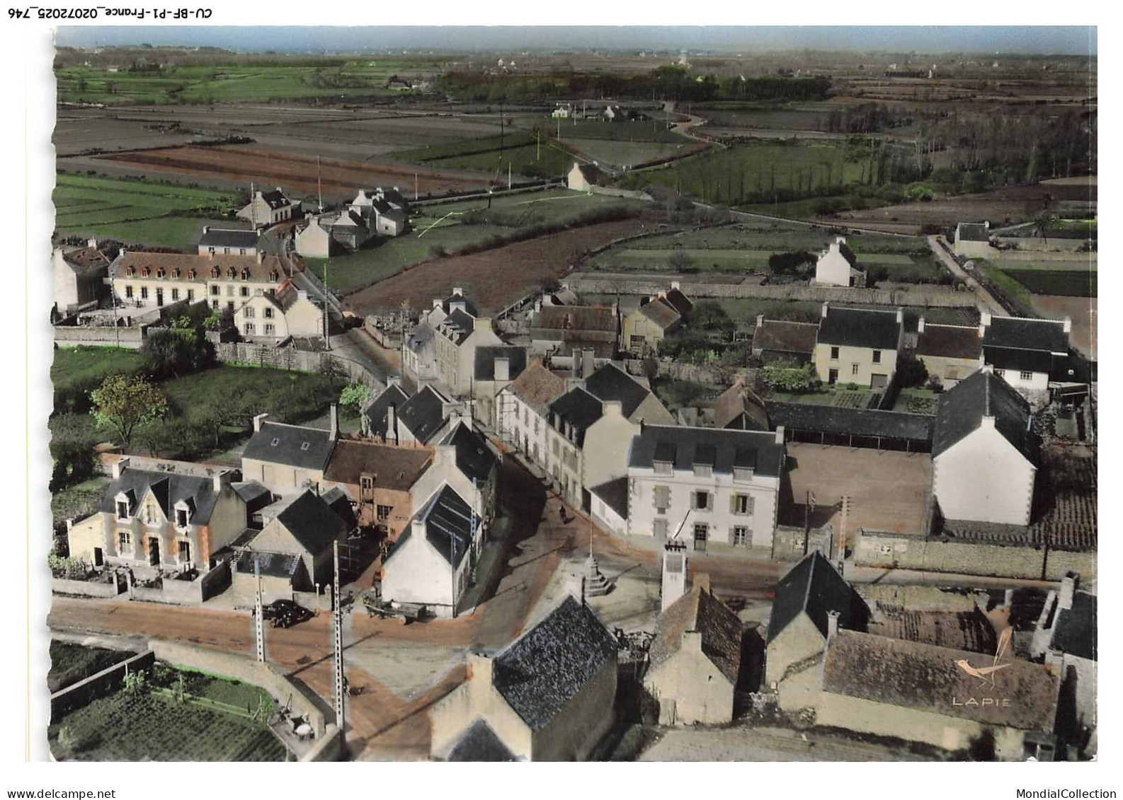 CU-BFP1-0374-29 - PLOBANNALEC - En avion au-dessus - Vue panoramique