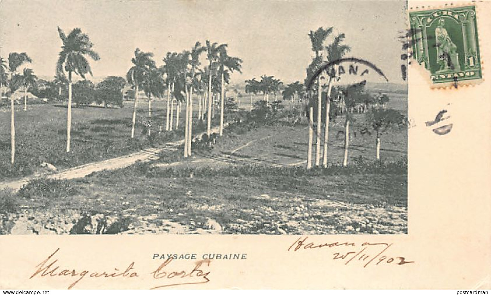 Cuba - Cuban landscape - Publ. unknown