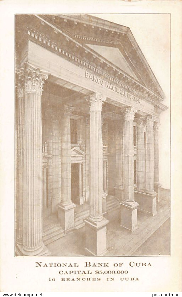 Cuba - LA HABANA - Nabco Nacional de Cuba - National Bank of Cuba - Ed. desconocido