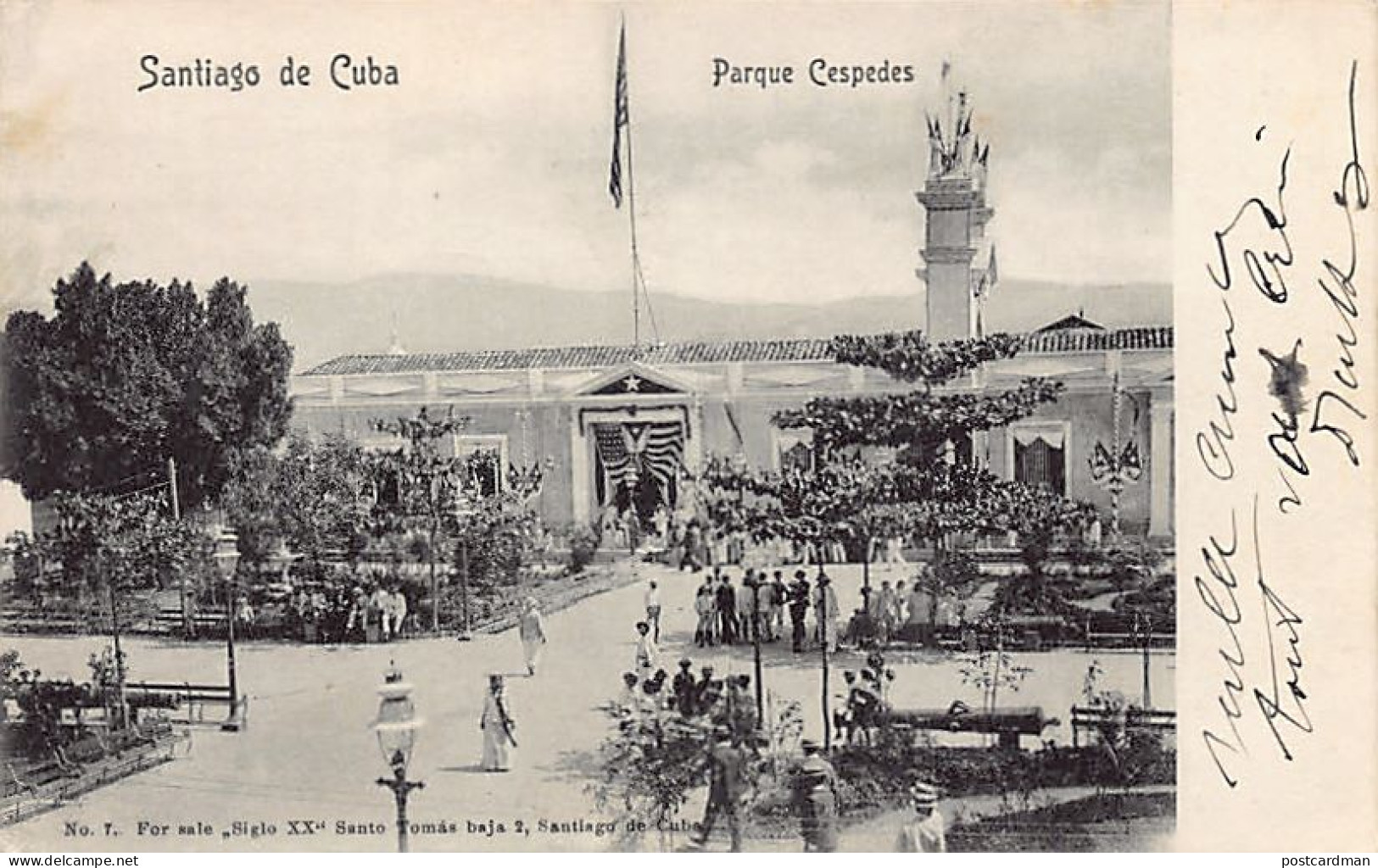 Cuba - SANTIAGO DE CUBA - Parque Cespedes - Ed. Siglo XX 7