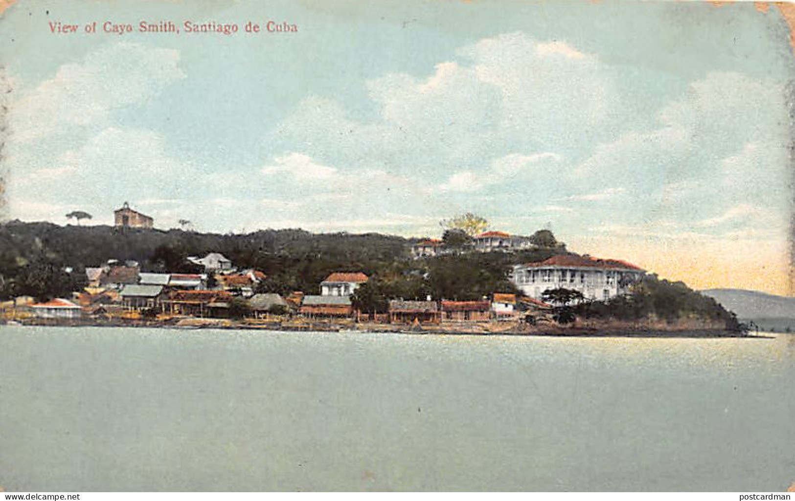 Cuba - SANTIAGO DE CUBA - View of Cayo Smith - Publ. Santiago Post Card Co. 8748