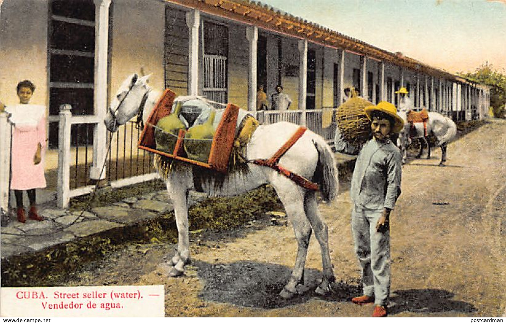 Cuba - Vendedor de agua - Ed. desconocido