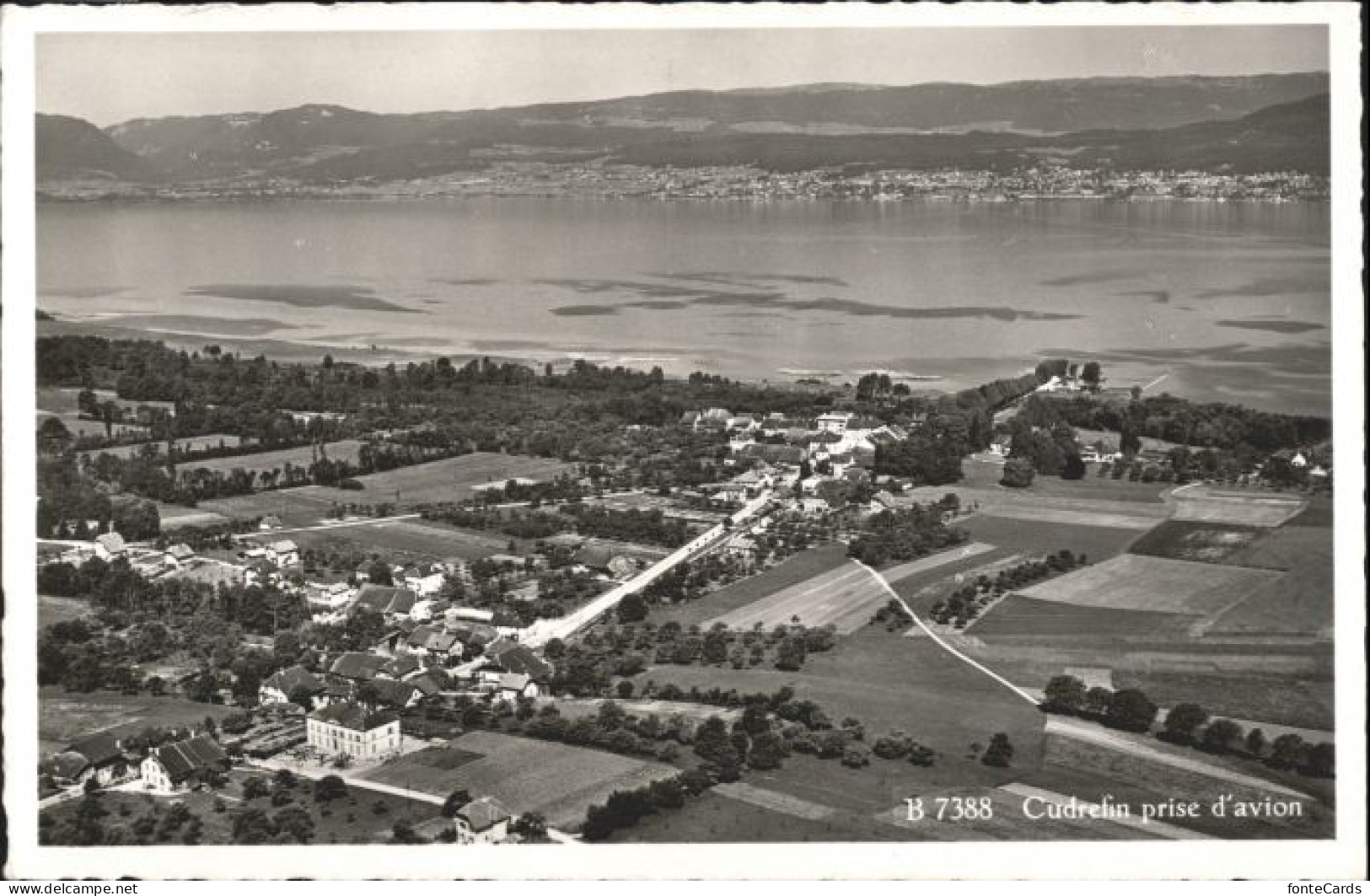 Cudrefin Fliegeraufnahme