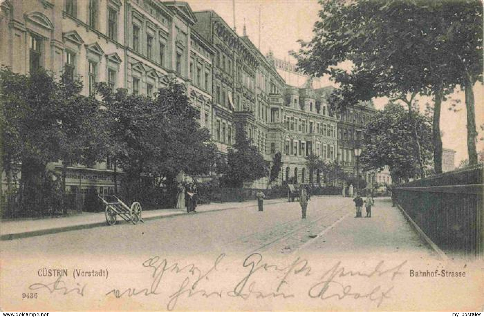 Cuestrin-Neustadt Kuestrin Ostbrandenburg Kostrzyn PL Bahnhofstrasse