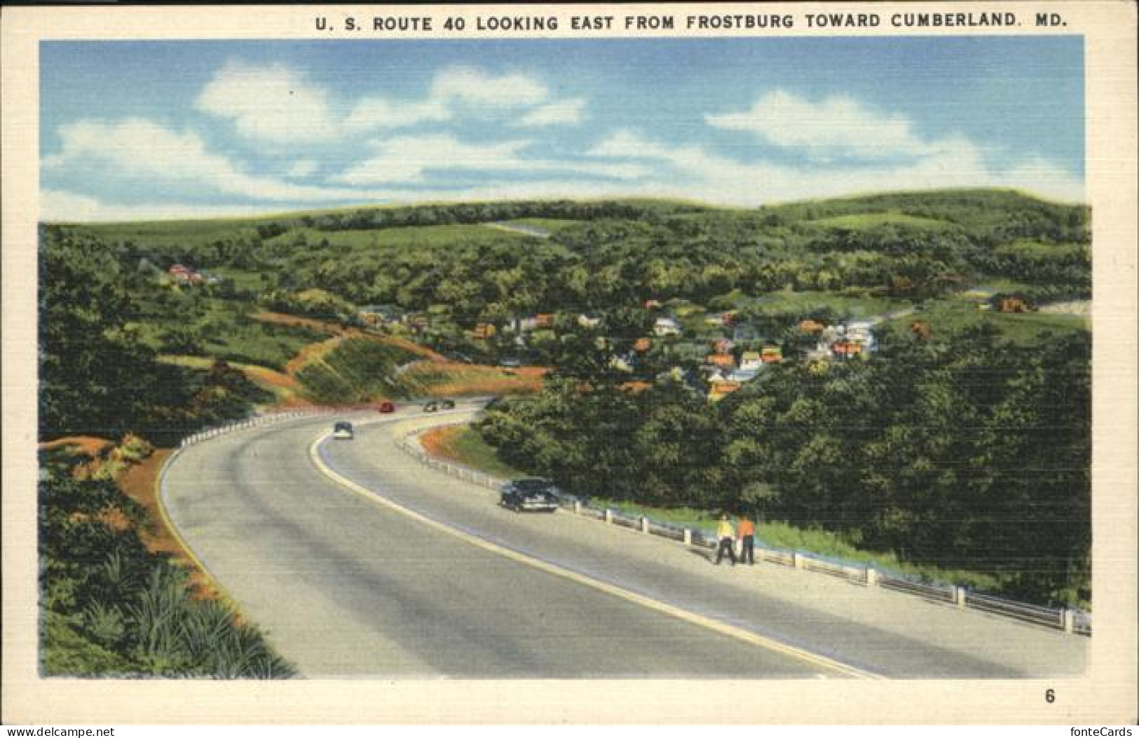 Cumberland Maryland Frostburg Toward